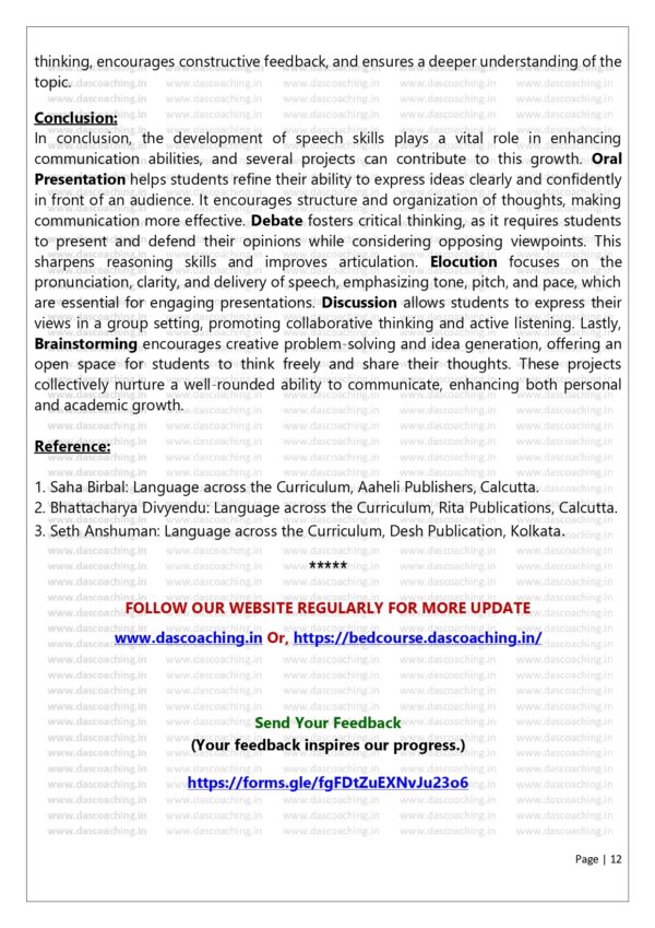 Assignments on Developing Speaking Skills | Oral Presentation, Debate & More - Image 4